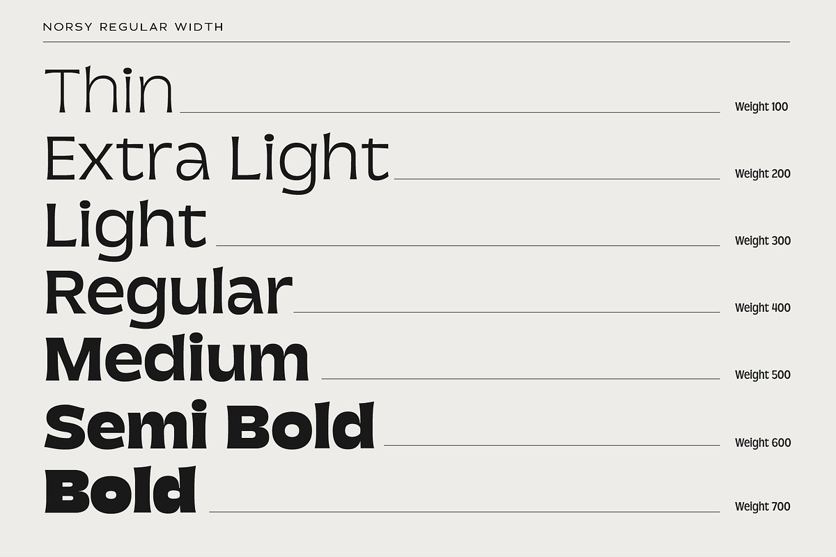 Norsy - Variable Display, a Sans Serif Font by Adam Fathony (Photo 18 of 19)