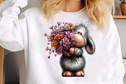 Whimsical Easter Animals Clipart, an Illustration by SinaCreation (Thumbnail 6 of 11)