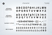 Pirage - Modern Geometry Display, a Sans Serif Font by roomspace creative lab (Thumbnail 9 of 11)