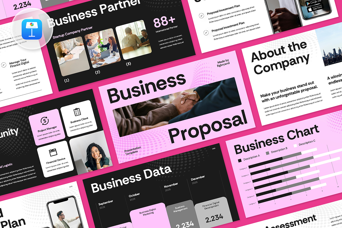Business Proposal Keynote, a Presentation Template by rgbryand (Photo 1 of 7)