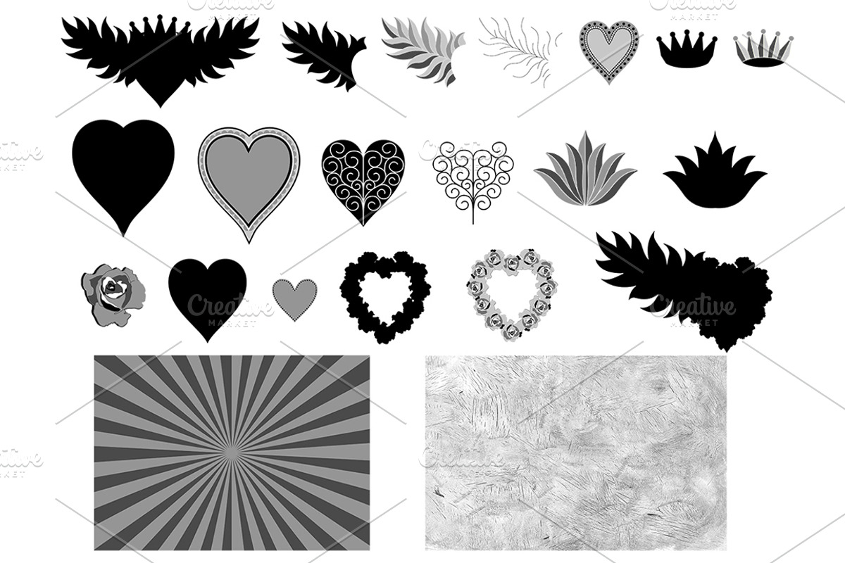 MILAGRO HEARTS VECTORS, an Illustration by Lee Iley (Photo 5 of 5)