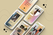 Falling Leaves Instagram Templates, a Social Media Template by maaariabouvier (Thumbnail 6 of 9)