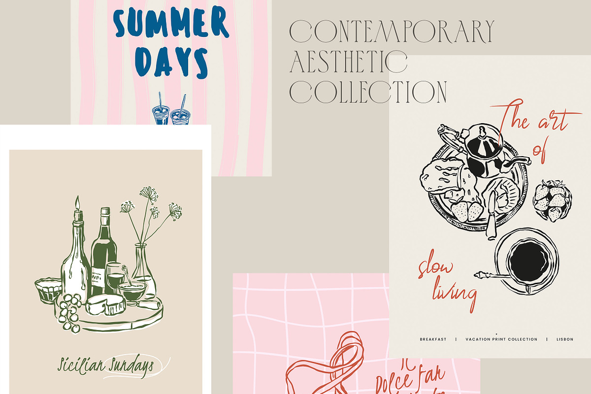 Vacation Print Posters, an Object Graphic by DesignThatMatters (Photo 7 of 15)