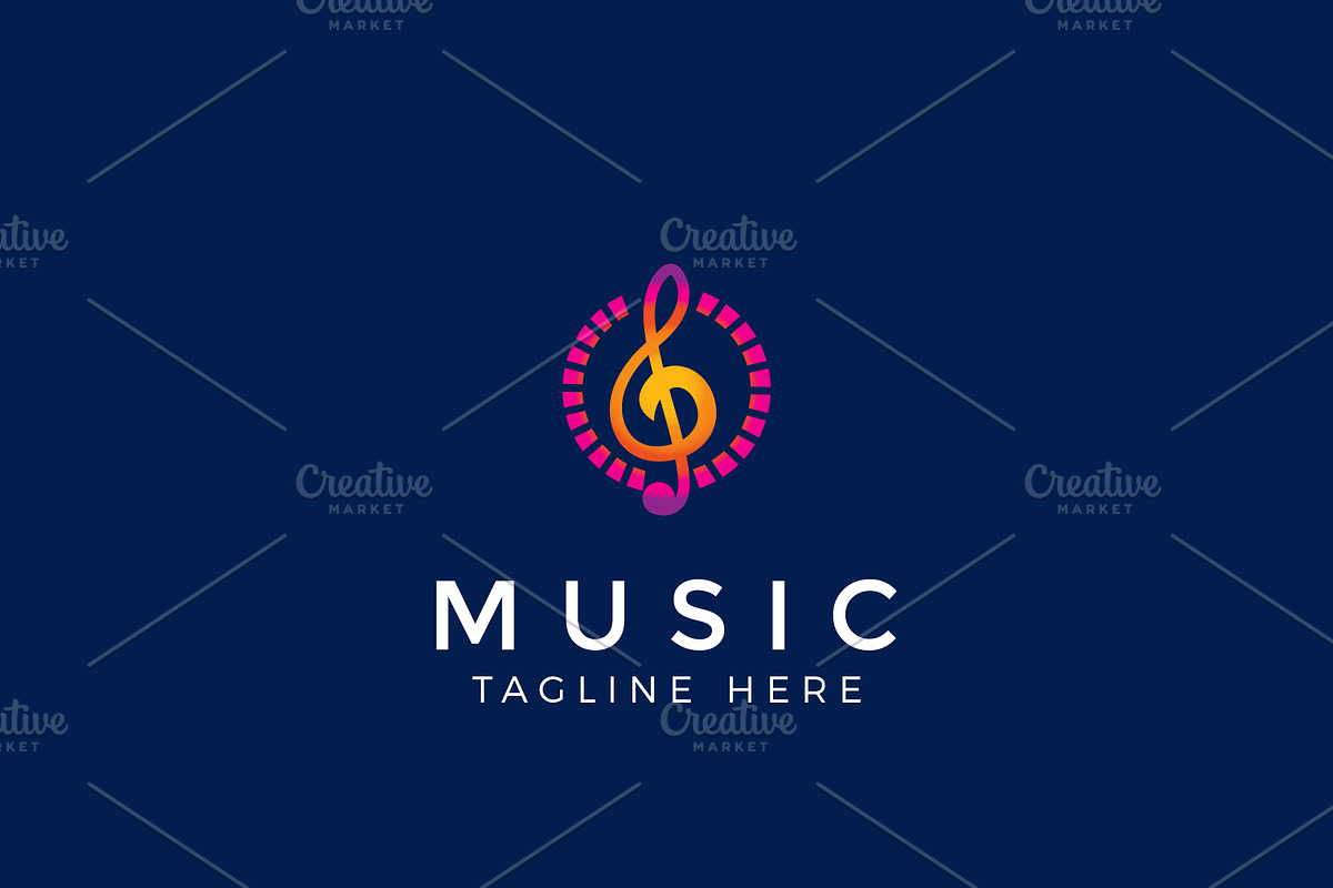 Music Studio logo Design, a Branding & Logo Template by AlvinStd