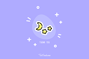 Cat Unicorn faces Clipart & Patterns, an Illustration by TaniCreatures (Thumbnail 8 of 8)