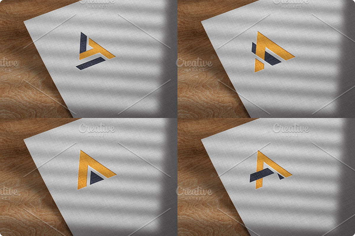 Creative A Letter 4 Logo Icons, a Branding & Logo Template by DesignBox (Photo 1 of 5)