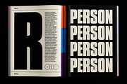 Corbusier Sans Serif Typeface, a Sans Serif Font by God Control (Thumbnail 5 of 12)