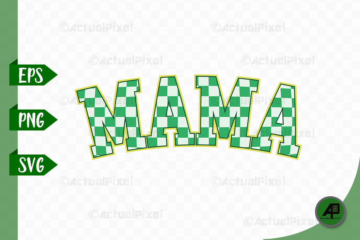 MAMA MOM Design Bundle SVG PNG, an Illustration by Actual Pixel (Photo 5 of 12)
