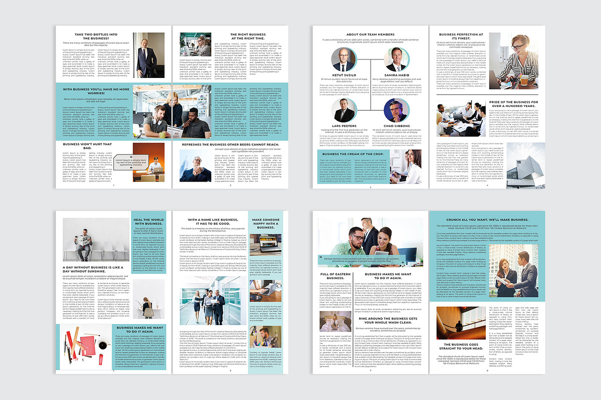 Newsletter, a Stationery Template by Amit Debnath (Photo 6 of 7)
