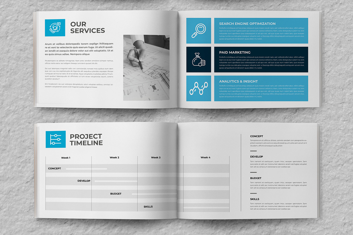 Creative Proposal Design Layout