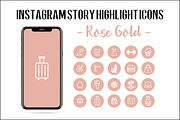 Instagram Story Highlight Icons, a Social Media Template by LeArt (Thumbnail 1 of 3)