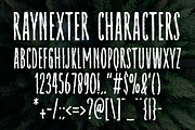 Raynexter – Condensed Brush Font, a Sans Serif Font by Fikryal Studio (Thumbnail 11 of 11)