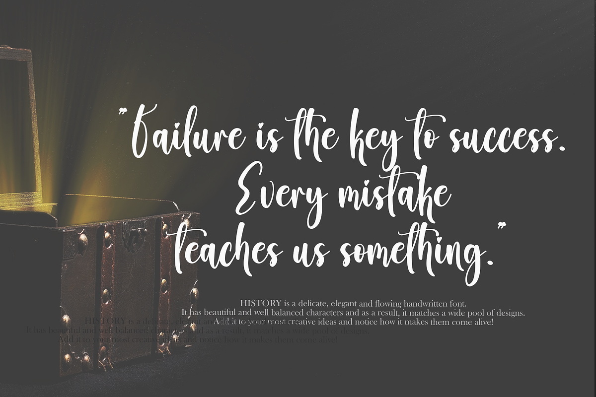 History, a Handwritten Font by Creative Writting (Photo 3 of 7)