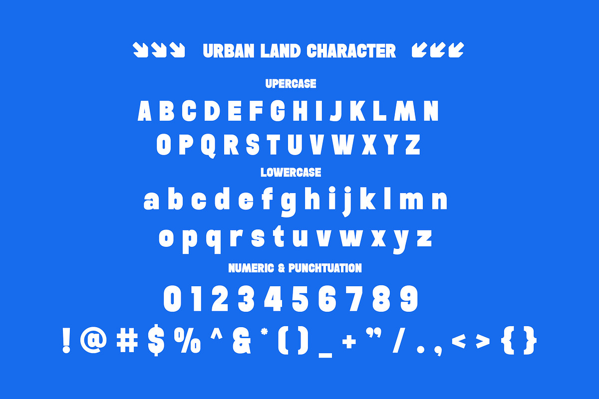 Urban Land - Funky Bold Font, a Sans Serif Font by Salamahtype (Photo 8 of 8)