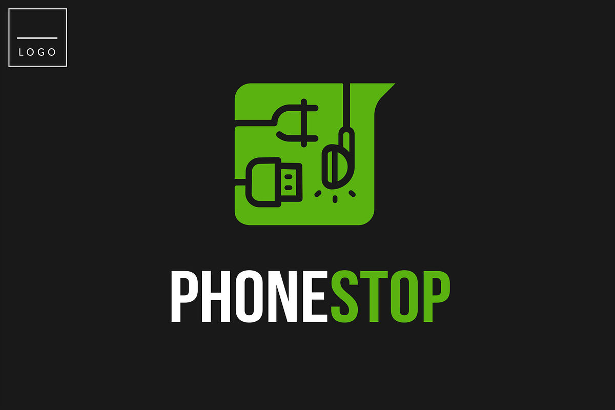 Phone Accessories Logo, a Branding \u0026 Logo Template by exe design, image size:1200x800