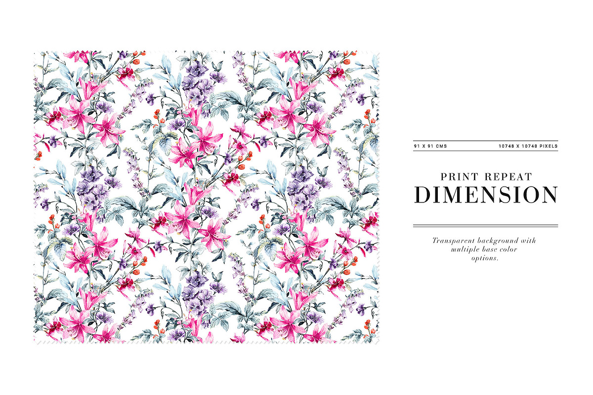 Springs Meadows Prints & Motifs, a Pattern Graphic by TSTUDIO (Photo 5 of 9)