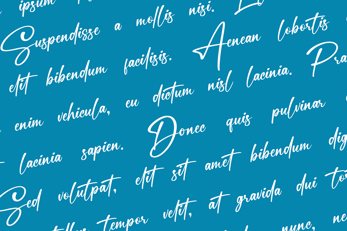 Monetera Signatura, a Handwritten Font by Basnistudio (Photo 3 of 11)