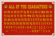 CS Morgana – Tuscan Font, a Sans Serif Font by Craft Supply Co. (Thumbnail 8 of 8)
