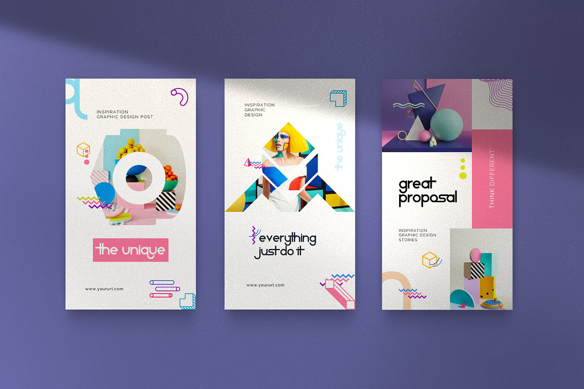 Geometri Brand Social Media Kit, a Social Media Template by Dirtytemp Studio (Photo 10 of 13)