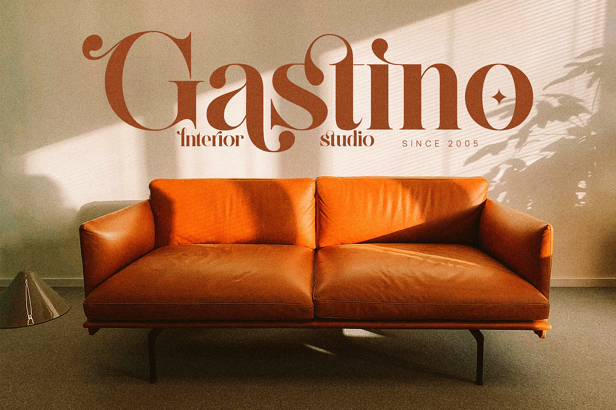 Bosting Elegant Ligature Serif Font, a Serif Font by Graphicxell (Photo 7 of 10)