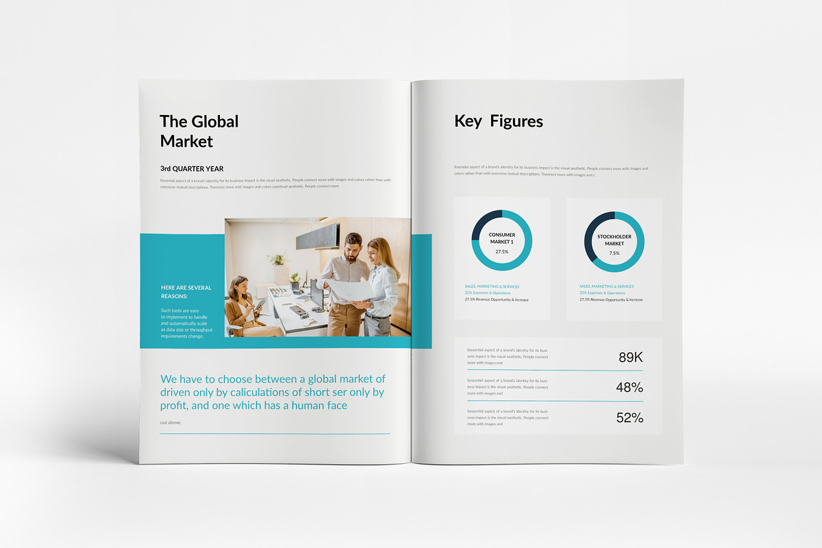 Company Profile Template I Canva, a Brochure Template by PixWork (Photo 8 of 9)