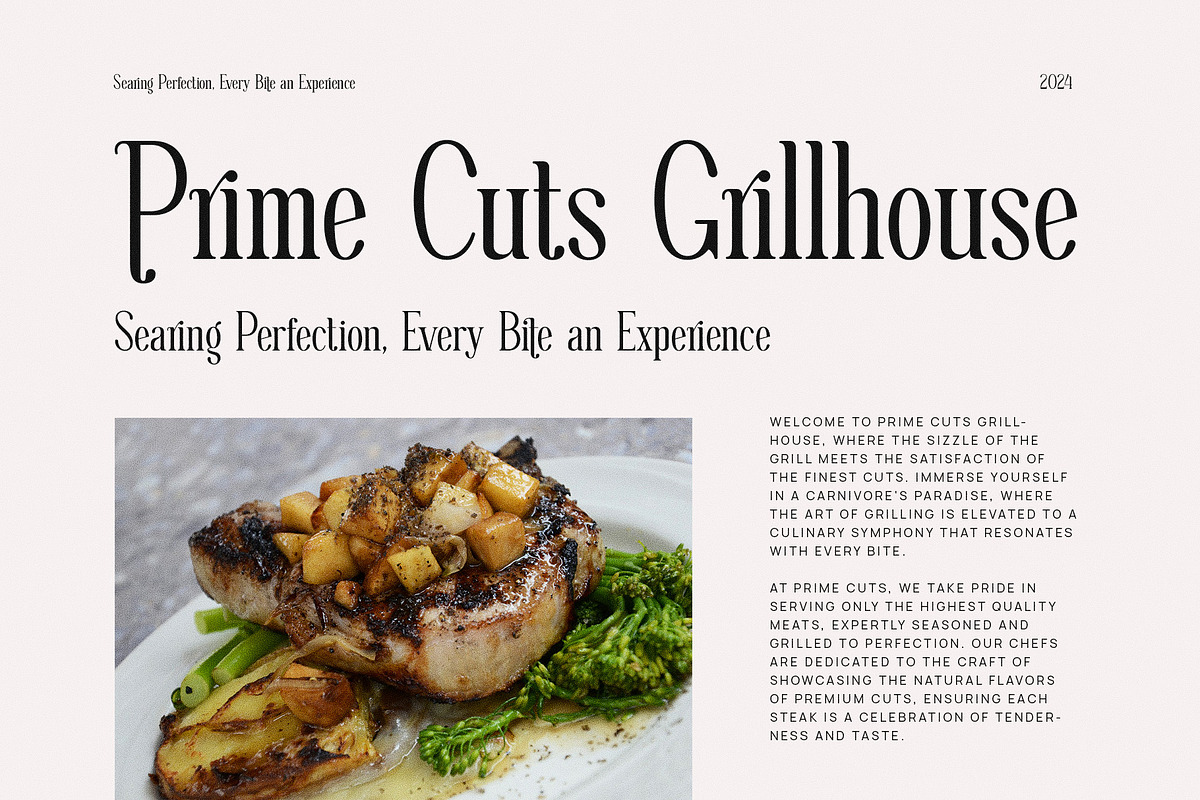 Cristtan Elegant Serif Font Typeface, a Serif Font by Perfectype (Photo 3 of 6)