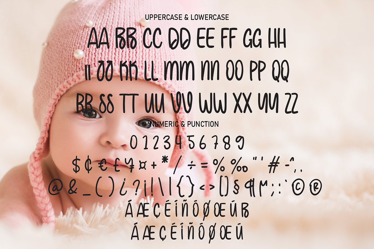 Baby Chubby | Script Font, a Script Font by Scratchones (Photo 6 of 8)