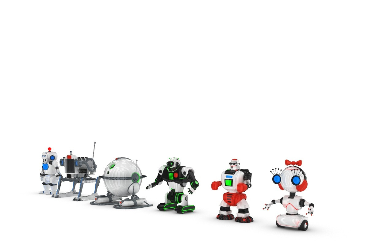 Funny Robots Pack 2, a Characters & Person 3D Model by konstantin.ermolaev (Photo 3 of 9)