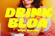 Luck | Groovy Bold Display Font, a Sans Serif Font by Jolicia Type (Thumbnail 6 of 15)