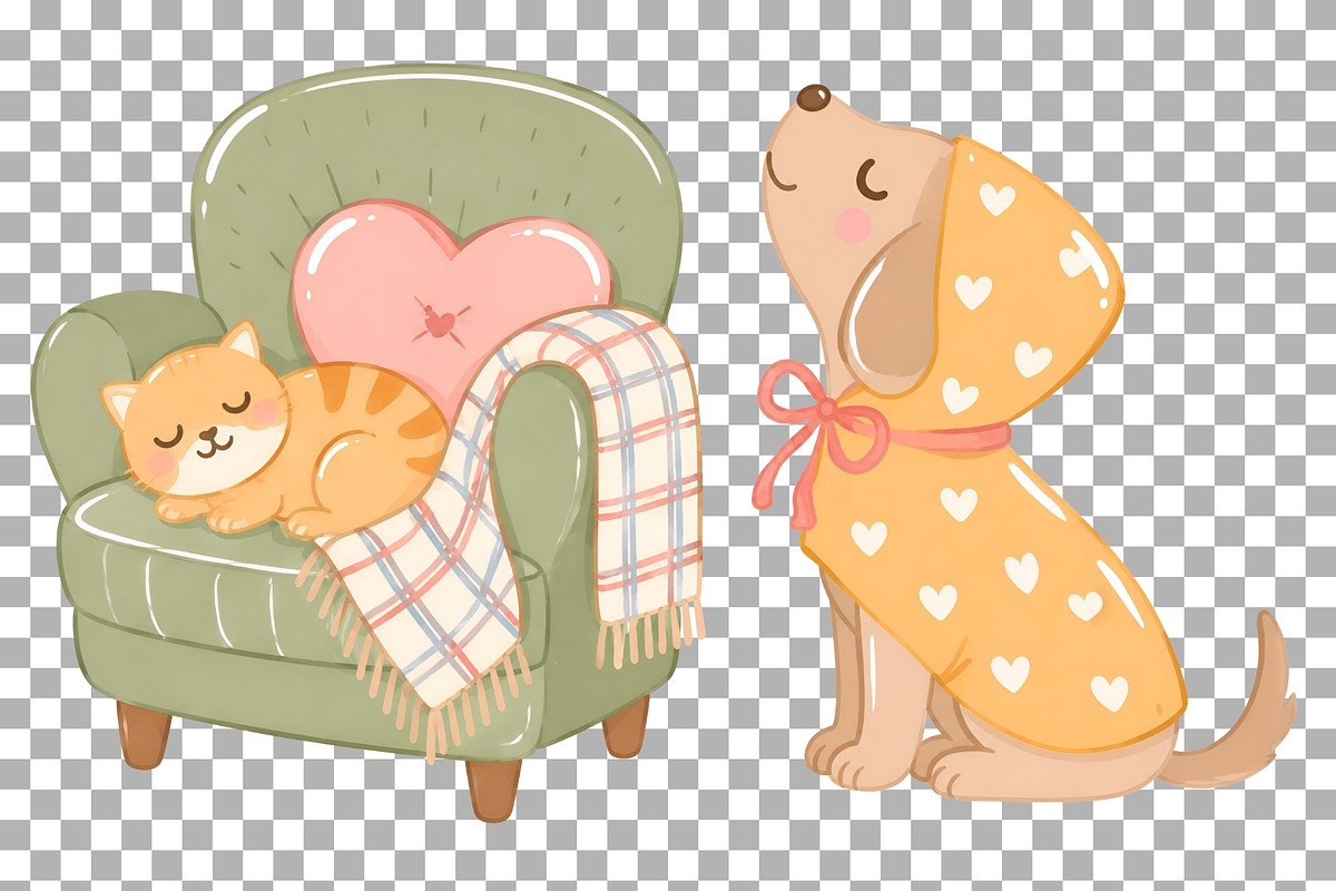 Cozy Autumn Clipart Png Rustic Fall, a Seasonal Illustration by SugarCloudStudioArt (Photo 5 of 5)