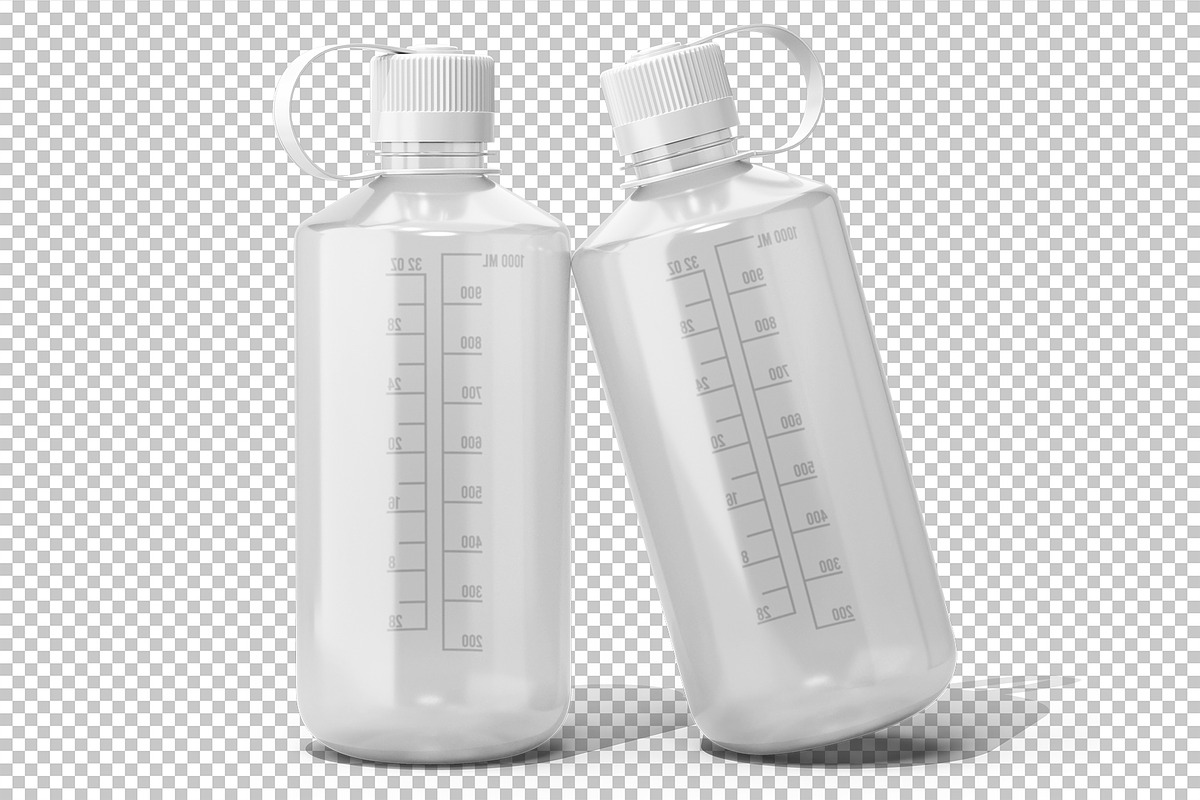 Narrow Mouth Water Bottle Vol.2, a Packaging Mockup by Akebareee (Photo 2 of 7)