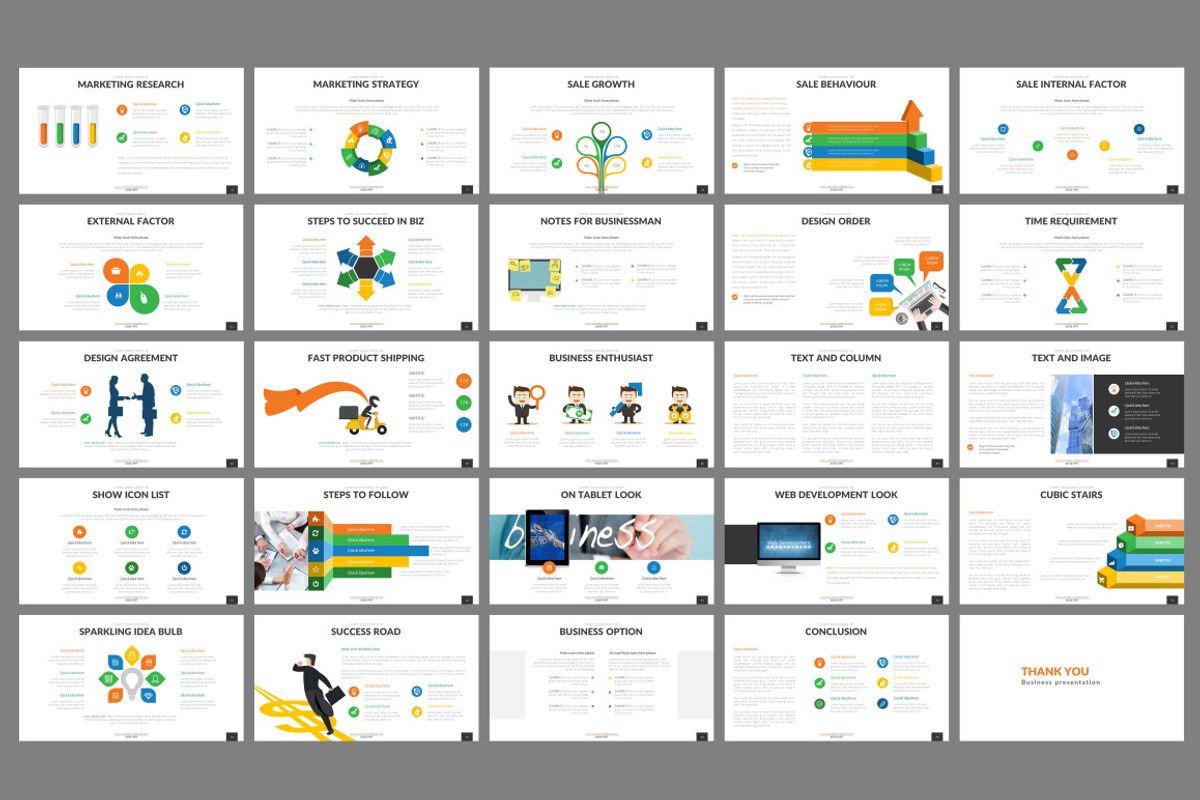 Sivie Presentation Template, a Presentation Template by GreenDesign (Photo 4 of 4)