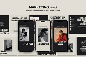 Elise Canva Marketing Bundle