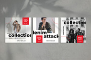 Reds - Instagram Pack, a Social Media Template by 730 Studio (Thumbnail 2 of 5)