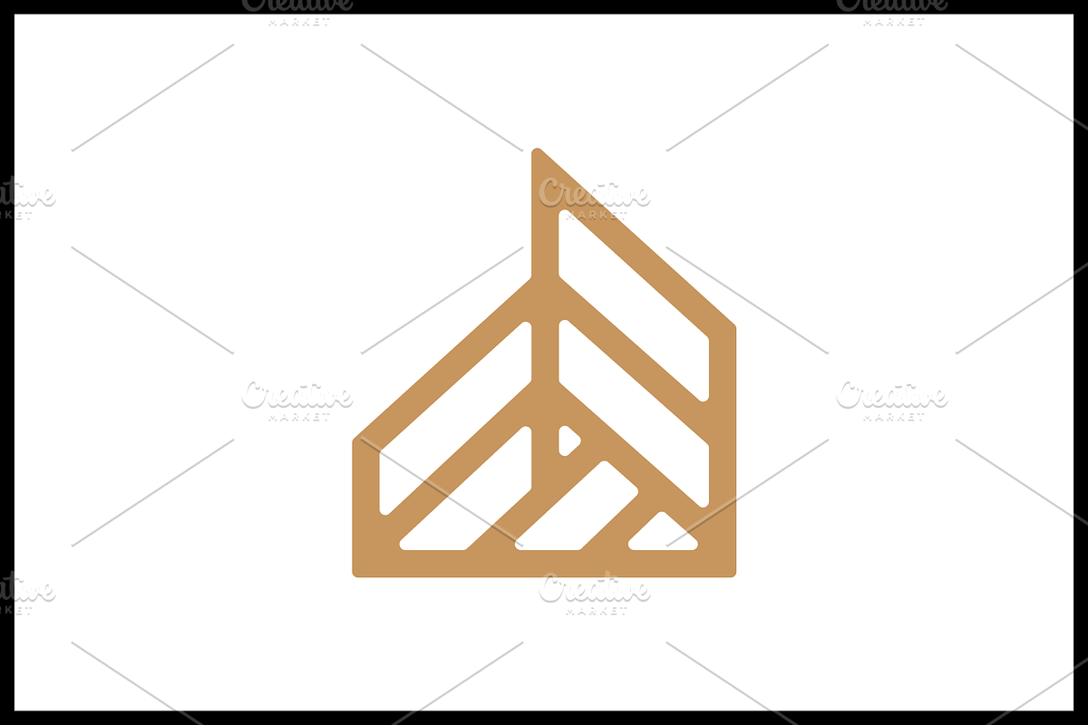 Real Estate Home Logo Template, a Branding & Logo Template by Pentaclay (Photo 2 of 4)