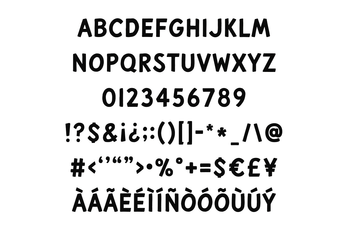 Homage | Hand Drawn Font, a Sans Serif Font by Off The Rack © (Photo 3 of 6)