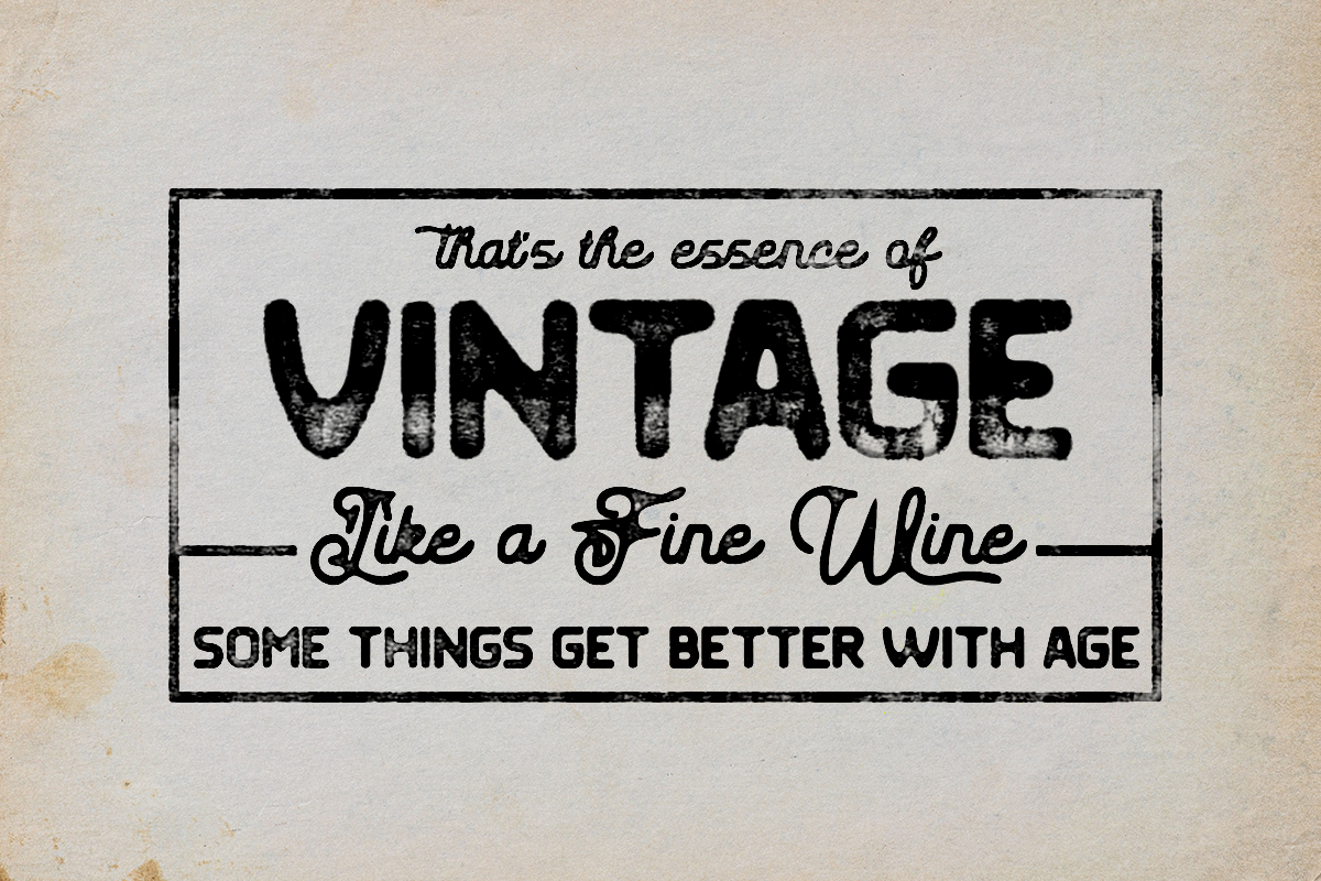 Leather Necks - Vintage Font Duo, a Script Font by Dharmas Foundry (Photo 11 of 13)