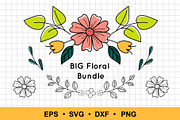 Floral Design set, a Decorative Illustration by Elena Nesterova (Thumbnail 1 of 6)
