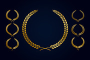 Golden Reward Wreath + Fun Bonus, an Object Graphic by Plaid4You (Thumbnail 3 of 9)