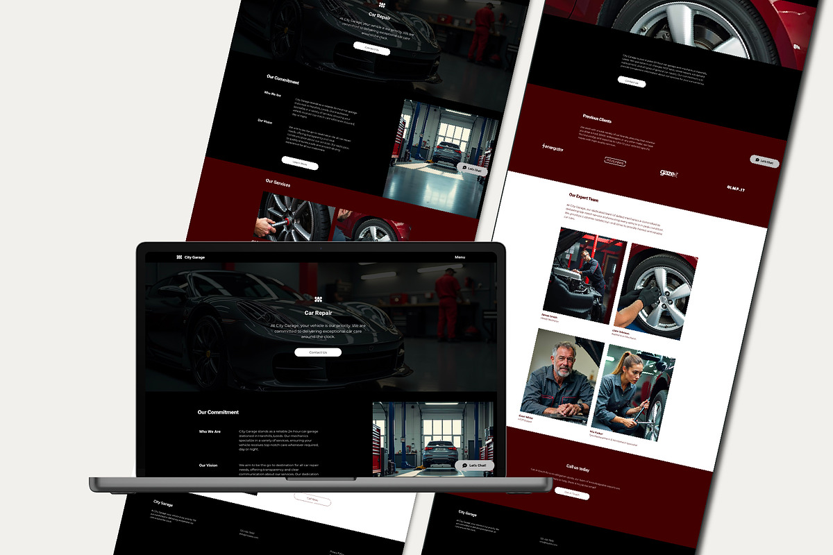 Wix Car Mechanic, Car Repair Website, a Wix Template by Sky Dore Design (Photo 9 of 11)