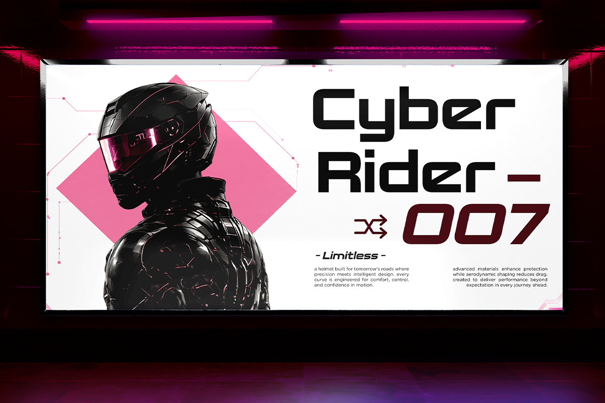Rabios - Futuristic Tech Sans Font, a Sans Serif Font by Say Studio (Photo 7 of 10)