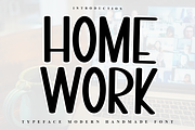 Home Work, a Serif Font by InermediaSTUDIO (Thumbnail 1 of 7)
