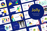 Jolly - Google Slides Template, a Presentation Template by chio.design - Khalay Chio (Thumbnail 1 of 9)