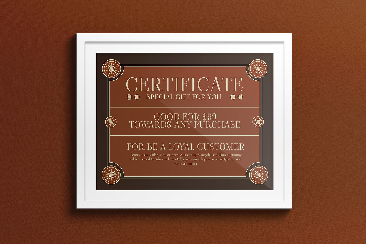 Certificate, a Print Template by graphicook (Photo 1 of 3)