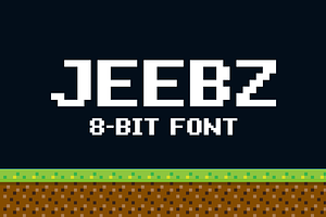 Jeebz: 8-bit font