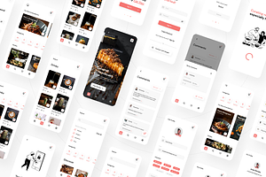 HomeCooked Recipe Mobile UI Kit