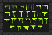 30 Dripping Liquids, a Decorative Illustration by UoaHH (Thumbnail 2 of 2)
