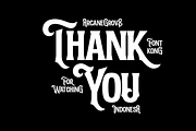 Arcane Grove - Vintage SerifTypeface, a Serif Font by overlaytemplates (Thumbnail 8 of 8)