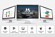 Mini Business PowerPoint Template, a Presentation Template by GraphicStan (Thumbnail 2 of 30)