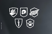 Old School Badge Creator Kit, a Branding & Logo Template by freeject.net (Thumbnail 3 of 6)